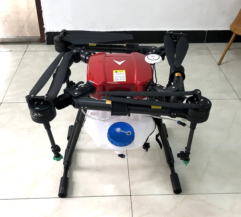 High Efficiency 4-Axis Agricultural Spray Drone with Motor Engine Pump Core Components High Automation