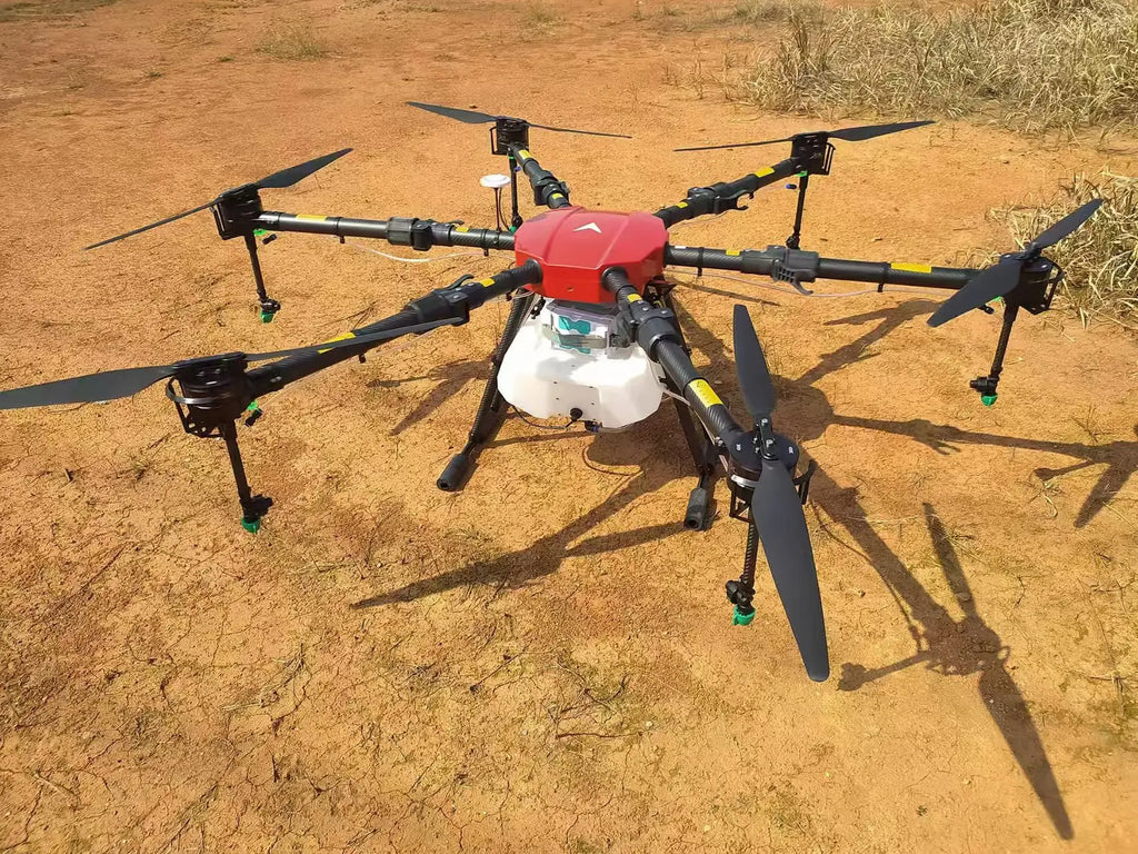 High Efficiency 6-Axis Agricultural Spray Drone with Motor As Core Component Automated System