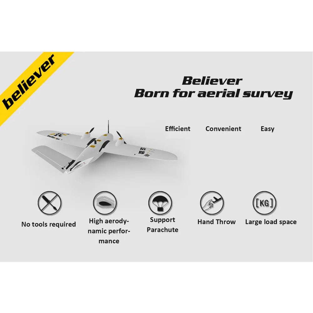 Makeflyeasy Believer Fixed Wing VLOT