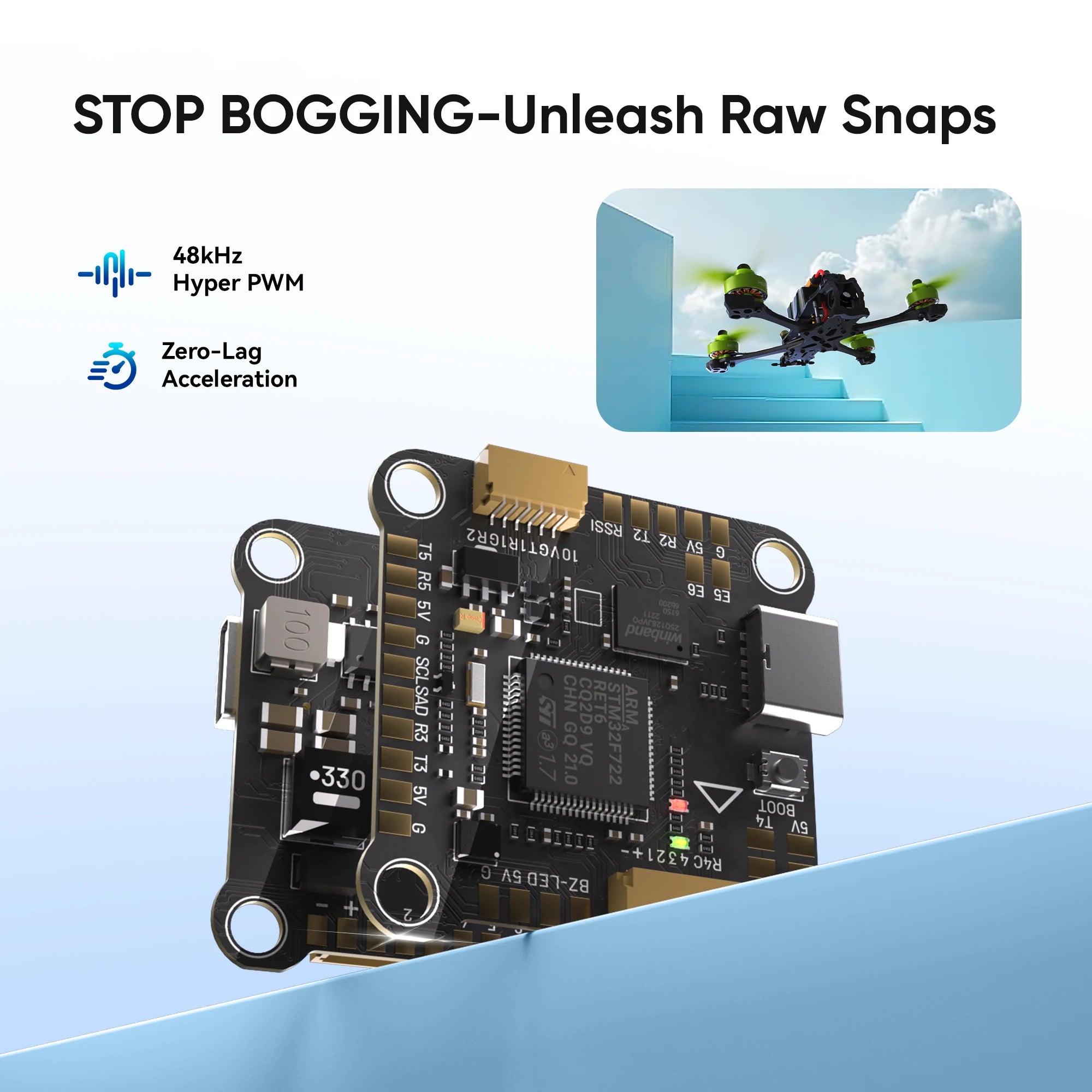 MEPS SZ F7 HD Quad Flight Controller-30.5x30.5