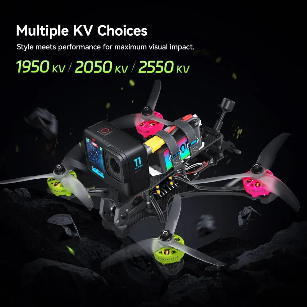 MEPS NEON 2306 Quad Motor for 5'' Freestyle FPV Drone 1950KV/2050KV/2550KV