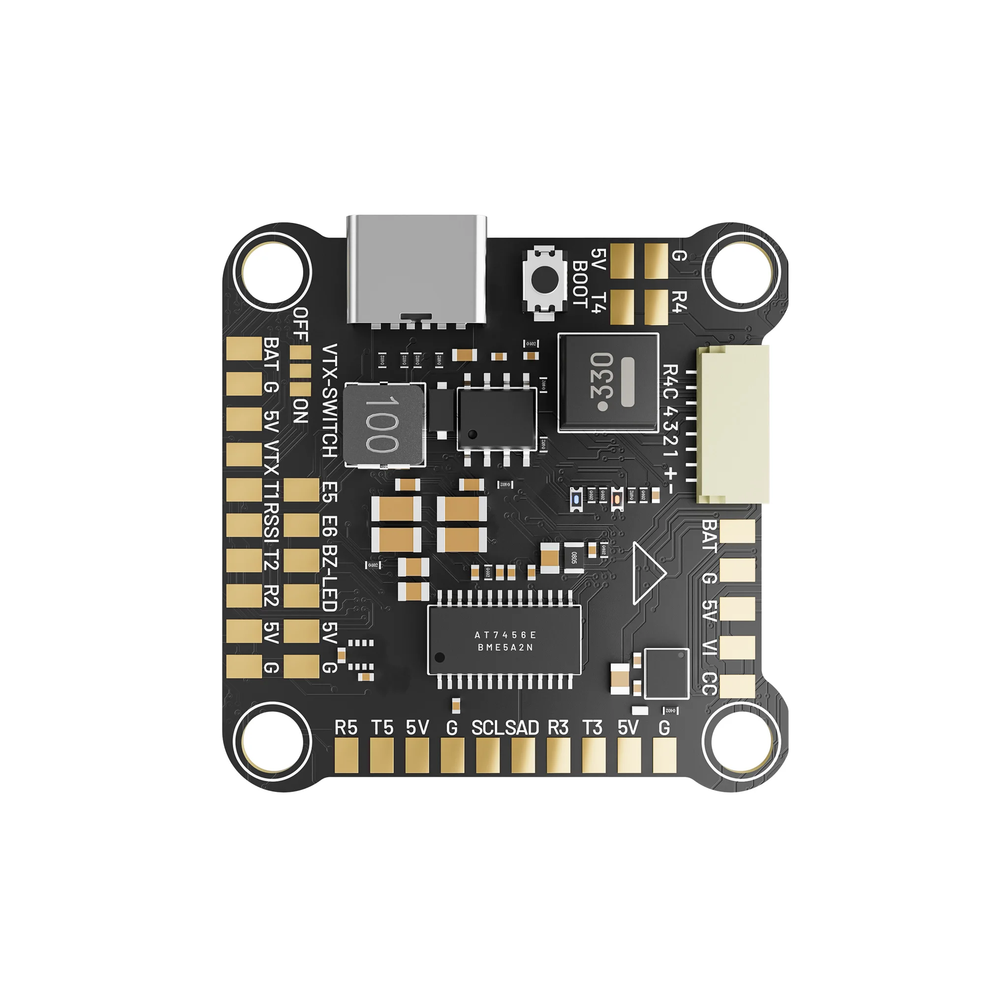 meps-sz-f7-analog-fpv-flight-controller