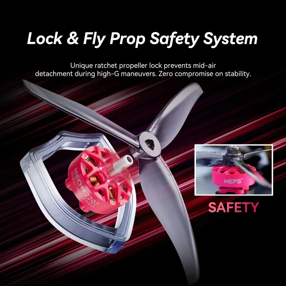 MEPS NEON 2207 5 inch Drone Motors 1950KV/2050KV/2550KV